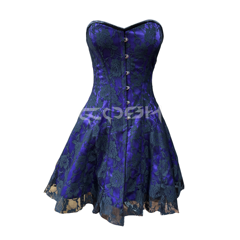 Verified Supplier Gothic Purple Dress Slim Fit, Backless Design |  Alibaba.com