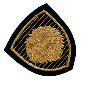 Insignias bordadas de encaje de alta calidad, último diseño del fabricante profesional, tipo cosido, precio al por mayor ecológico - Product Image 5