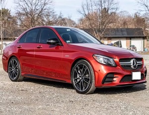 2020 Mercedes-AMG ซีดาน C43เพรียวบาง & เทอร์โบไฮบริดทรงพลังพร้อมเบาะหนัง AWD R16ยางสีดำภายในพวงมาลัยซ้าย - Product Image 1