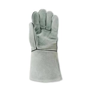 Venta al por mayor de guantes de trabajo de seguridad protección de las manos guantes industriales de cuero dividido de vaca para soldar - Product Image 4