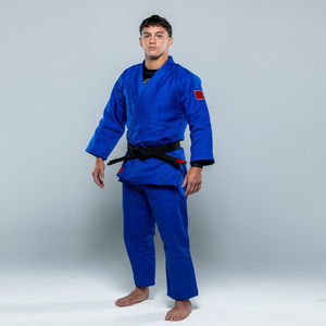 Professional Judo Gi Uniform Designed for Strength and Comfort, Reinforced Cotton Double Weave Kimono for Martial Arts Dojo - Product Image 3