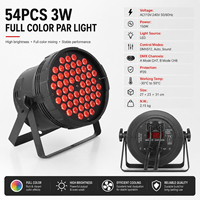 Projecteur LED RGBW 4-en-1 pour discothèque, scène, bar, club, danse, mariage