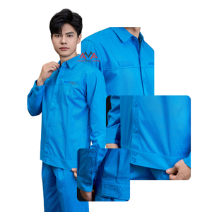 Uniformes de trabajo personalizados para técnicos, fontaneros, soldadores, trajes de trabajo para hombre, ropa de trabajo, overoles, uniformes FMF de fábrica. - Product Image 6