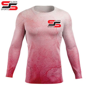 Recién llegado personalizado Rash Guard Etiqueta Privada Rash Guard en el mejor Material bajo MOQ Rash Guard - Product Image 4