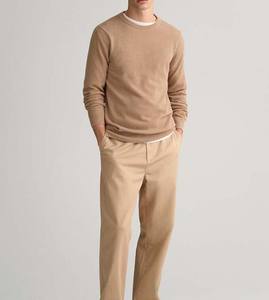 Solid Color Cotton Men <b>Sweater</b> Pullover Round Neck Winter Wear Casual Blank Long Sleeve Wholesale Top Selling Breathable <b>Sweater</b> - Product Image 4