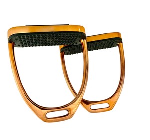 Nueva llegada Pony Saddle Horse Estribos Tamaño pequeño Ligero Comfort Grip Ecuestre OEM Factory Export - Product Image 4