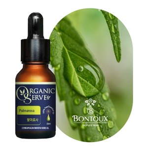 Huile Essentielle de Palmarosa 100% Pure et Biologique Bontoux 15ml, Huile pour le Corps et les Cheveux avec Extrait de Rose, Huile Essentielle - Product Image 1