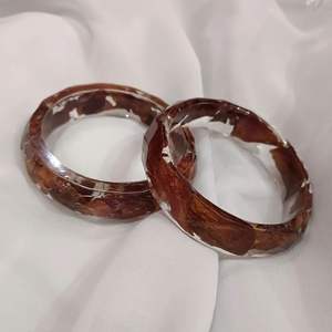 VINTAGE CHUNKY FASTION Designer Bijoux Résine Géométrique Bracelet Cadeau Marbre Ambre Irrégulier Acrylique Bracelet pour Femmes - Product Image 5