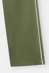 Pantalons de survêtement vert olive pour homme avec logo personnalisable, vêtements de sport décontractés, pantalon de sport à jambe droite, respirant, jogging de mode en gros - Product Image 3