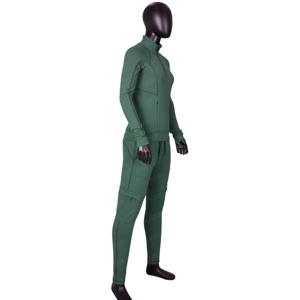 Personalizado OEM de alta calidad Hospital Jogger uniformes conjuntos de 2 piezas de talla grande mujeres Rashguard más Leggings - Product Image 2