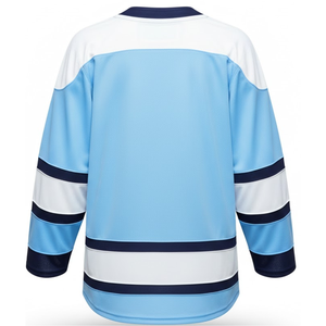 Maillots de hockey sur glace personnalisés de haute qualité avec logo d'équipe sublimé, respirants, antibactériens et à séchage rapide - Product Image 3