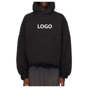 Sudaderas con capucha desgastadas para hombre hechas en Pakistán, ropa de invierno informal, sudaderas con capucha con patrón estampado mezclado de algodón - Product Image 4