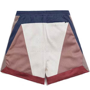Pantalones cortos de malla de talla grande personalizados de verano para hombre, pantalones cortos informales transpirables de buena calidad para hombre, pantalones cortos de verano para correr, pantalones cortos de malla para Fitness - Product Image 2