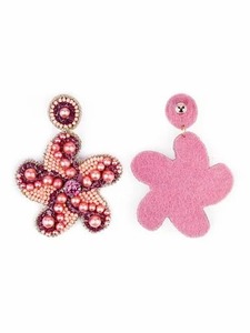 Pendientes de Diseño de Flores Bordadas Multicolores de Moda Unisex, Pendientes de Cuentas de Semillas de Moda en Oferta, Joyería Clásica de Tamaño Personalizado - Product Image 3