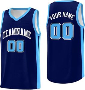 Maillot de basket-ball unisexe personnalisé short uniforme de sport imprimé numéro de nom grande taille pour hommes jeunes joueurs de baseball unisexe - Product Image 1