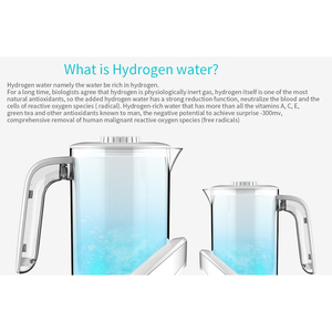 Générateur d'eau électrolysée OLANSI 1,5 L, ioniseur d'eau hydrogénée, machine utilisant la technologie PEM avec filtre à pierre médicale magnétique - Product Image 3