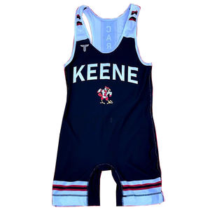 Wholesale Wrestling Singlet <b>Men</b> Singlets Custom Design Wrestling Suits Uniforms Weightlifting Power Training - Product Image 1