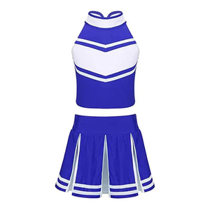 Precio al por mayor peso ligero personalizado Color Cheer Girl conjuntos de uniformes transpirables cómodos nueva llegada Spandex poliéster - Product Image 3