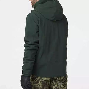 Veste Softshell Homme Fabriquée en Usine, Manches Longues, Coupe Imperméable et Coupe-Vent, Coupe Slim, Veste d'Hiver pour Activités de Plein Air, Vente Promotionnelle, Style Urbain - Product Image 3