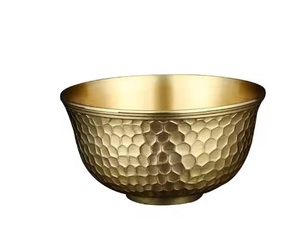 Cuenco con forma de piña niquelada de Metal de aluminio, cuenco decorativo moderno para servir frutas secas y aperitivos - Product Image 2