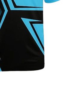 Polo homme personnalisé noir bleu imprimé géométrique manches courtes sport golf t-shirt respirant séchage rapide décontracté OEM - Product Image 5