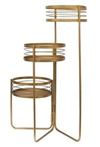 Soporte votivo de aluminio alto, dorado, ecológico, para el hogar, boda, decoración de mesa, cilindro de vidrio personalizable - Product Image 4
