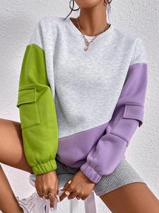 Sudadera de mujer de alta calidad, ropa informal cómoda y elegante, sudaderas de lana de algodón - Product Image 4