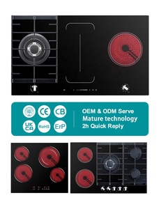 HEME China Fabricante Nuevo Diseño 4-Zonas de cocción Vidrio Cerámica Infrarrojo <span class=keywords><strong>Cocina</strong></span> eléctrica incorporada para el hogar - Product Image 2