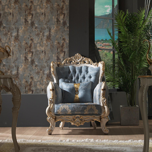 European Furniture Royal Luxury Solid Wood Antique Exclusive Design Premium Quality Antique <b>Sofa</b> Royal Furniture Sectional <b>Sofa</b> - Product Image 6