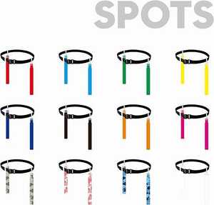 ชุดเข็มขัดและธงฟุตบอลแบบถอดได้ ปรับขนาดได้ สำหรับเด็กและผู้ใหญ่ ฝึกซ้อมกลางแจ้ง ชุดยูนิฟอร์มสำหรับผู้ชาย - Product Image 3