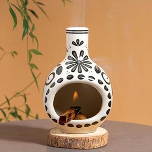 FLEURS 2025 nouveau bois nacre Bakhoor brûleur Ncense Madhkan brûleur arabe Oud brûleur pour parfum de maison pour le Ramadan - Product Image 5