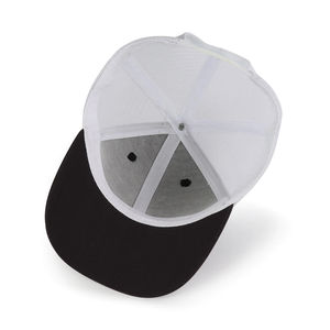 Two Tone 5-Panel Sports <b>Trucker</b> Caps 100% Cotton Denim Basic Blank Classic Custom Logo 3D Embroidery 6-Panel Baseball Sporty - Product Image 2