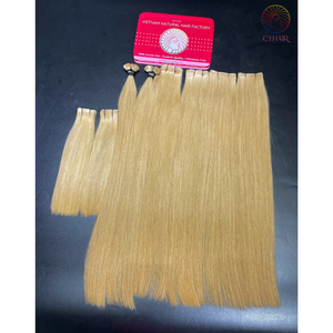 วิกต่อผมมนุษย์แบบธรรมชาติ DD #14สีเครื่องเรมี่เวียดนามทอคู่100G - Product Image 4