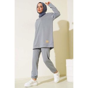 Crest Ensemble 2 pièces détaillé, gris - Product Image 3