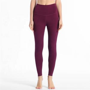 Gran oferta, mallas de Yoga sin costuras con botín de melocotón, mallas de gimnasio con estampado de tinte de cintura alta para mujer, mallas deportivas ajustadas para mujer al por mayor - Product Image 5