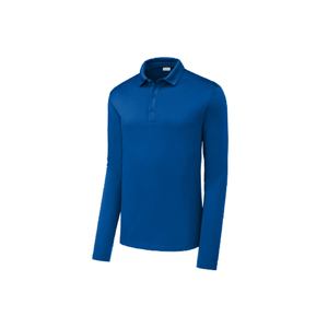 Custom Polyester Spandex <b>Long</b> <b>Sleeve</b> for Polo Golf Casual <b>Tshirt</b> Breathable Jersey Embroidered Printed Logos Plus Size - Product Image 1