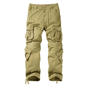 Pantalones Cargo duraderos para hombre con bolsillos utilitarios, ropa de calle de tela transpirable, estilo perfecto para senderismo y aventuras diarias - Product Image 4