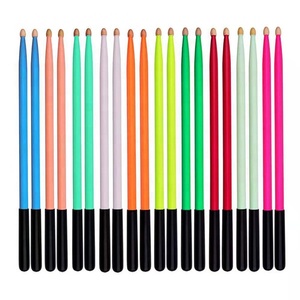 Baquetas personalizadas 5A 5B 7A con punta de madera de arce y nogal, accesorio <span class=keywords><strong>para</strong></span> instrumentos musicales, bolsa incluida - Product Image 6