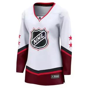 Vente en gros de maillots de hockey sur glace personnalisés avec sublimation pour hommes vêtements de hockey d'entraînement d'équipe à séchage rapide et durables - Product Image 3