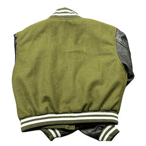 Chaquetas Versity de invierno de béisbol para hombres de calidad superior Precio barato Servicio OEM Recubierto de lona - Product Image 2