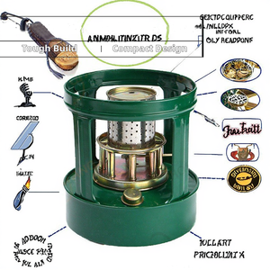 Tragbarer 1L Eisen runder Kerosin brenner ofen zum Heizen und Kochen im Freien - Product Image 6