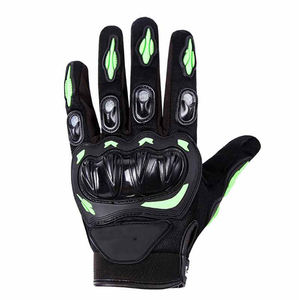 Invierno cómodo dedo completo PU cuero moto guantes a prueba de viento motocicleta montar bicicleta guantes - Product Image 5