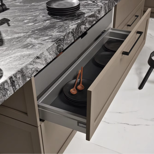 JY Project, fournisseur personnalisé, armoires de cuisine de style européen, shaker, RTA, modernes, bon marché, ensemble d'armoires de cuisine, tiroir, panier - Product Image 6