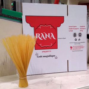 Pâtes séchées de blé dur égyptien Rana (500g) – Vente en gros OEM, faible MOQ, emballage boîte/sachet, durée de conservation 18 mois, cuisson 6-9 min - Product Image 1