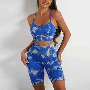 Top qualité haute qualité personnalisé grande taille sans couture vêtements de sport pour femmes entraînement Yoga ensemble Yoga ensemble tenue Gym ensemble femmes Fitness - Product Image 1