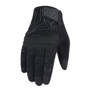 Gants de travail en nylon pour hommes, à doigts entiers, avec paume en peau de chèvre, respirants, pour sports de plein air, équitation, robustes, anti-impact, sécurité renforcée - Product Image 6