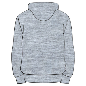 Kap Grey เสื้อสวมหัวมีฮู้ดผ้าฝ้ายผสมเครื่องแต่งกายพี่น้องกรีกที่กำหนดเองศักดิ์สิทธิ์เก้า hbcu สตรีทแวร์ชีวิตกรีกกับปีที่ก่อตั้ง - Product Image 3