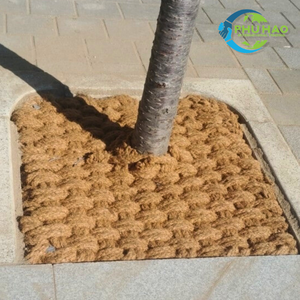 Hot Selling PALM MAT / COIR TREE MAT Coir Mat Square/Round Export: Sustainable Tree Care for Sidewalks - Product Image 2