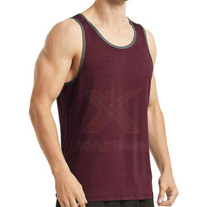 Sin mangas Gimnasio Desgaste Stringer Chaleco Nuevo estilo En stock Stringer Chaleco Algodón Poliéster Stringer Chaleco - Product Image 3