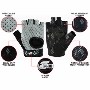 Guantes Deportivos de Alta Adherencia para Gimnasio, Entrenamiento con Pesas, con Material Transpirable y Ajuste Seguro para la Muñeca - Product Image 6
